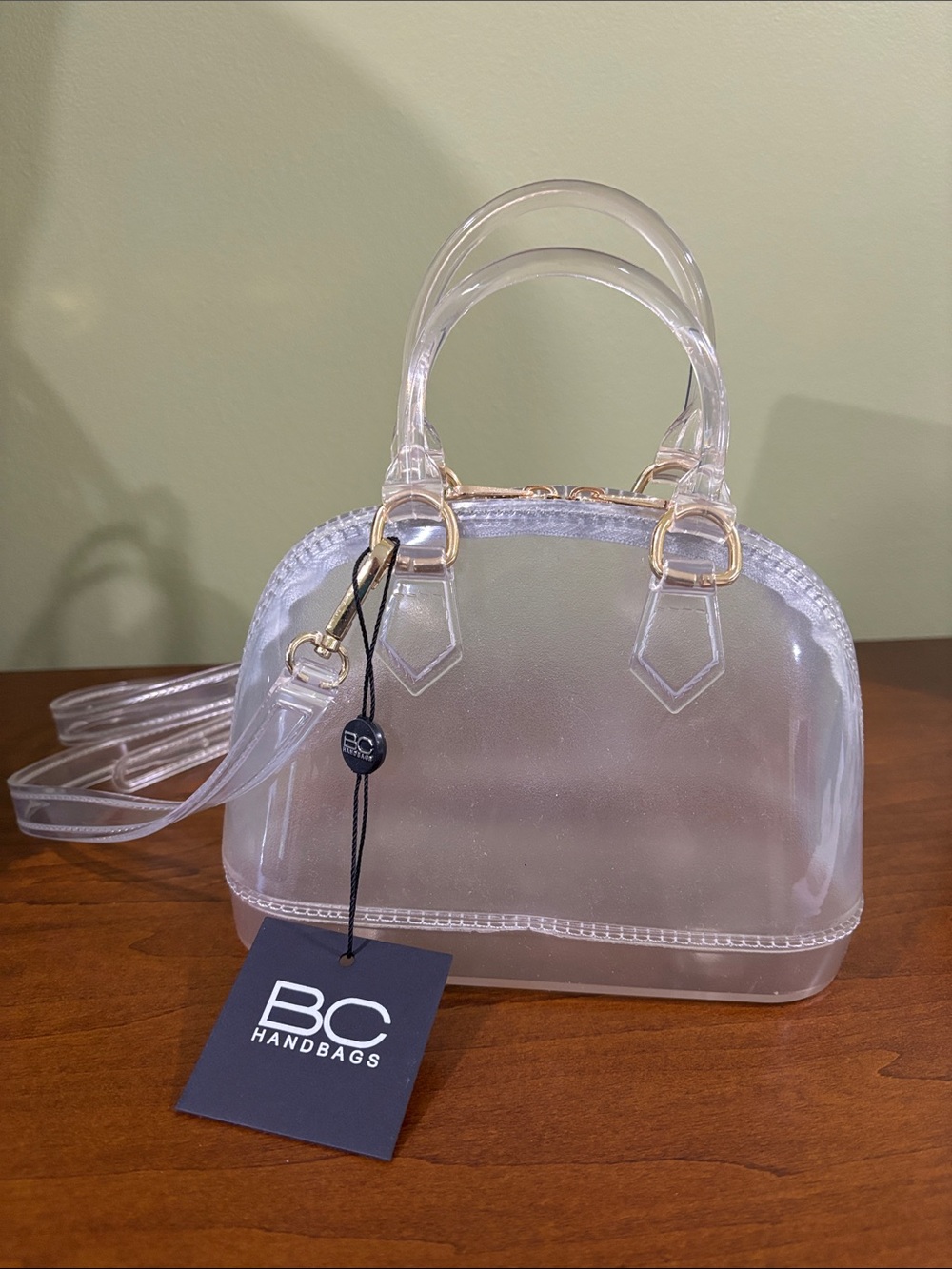 Clear Dome Crossbody Bag - Transparent - Perfect for concerts!